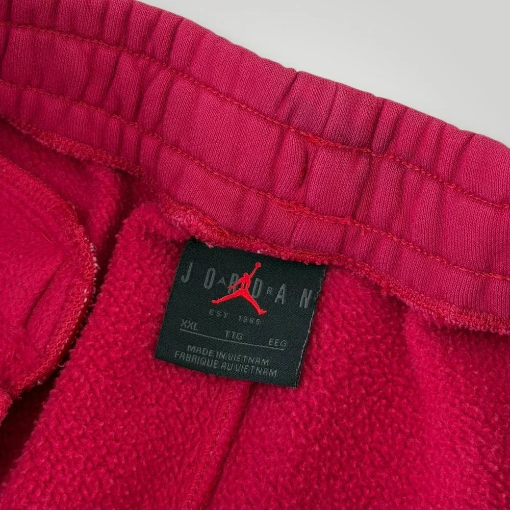 Jordan Jumpman 23 Fleece Jogger Sweatpants Men's 2XL Pink Athletic Pants